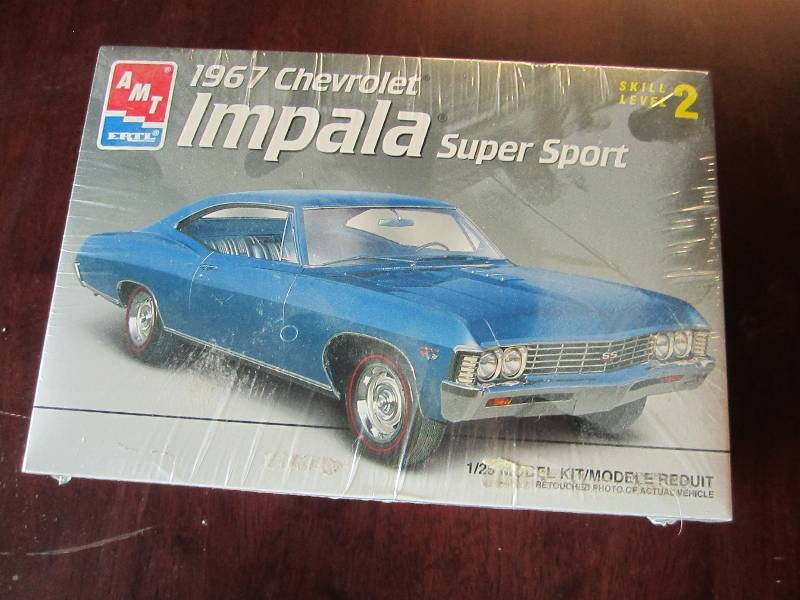 Unopened 1967 Chevy Impala model ca...