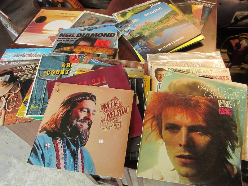 40 LP Vinyl records...