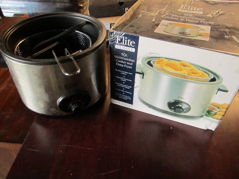 Elite Cusine 5 qy deep fryer...