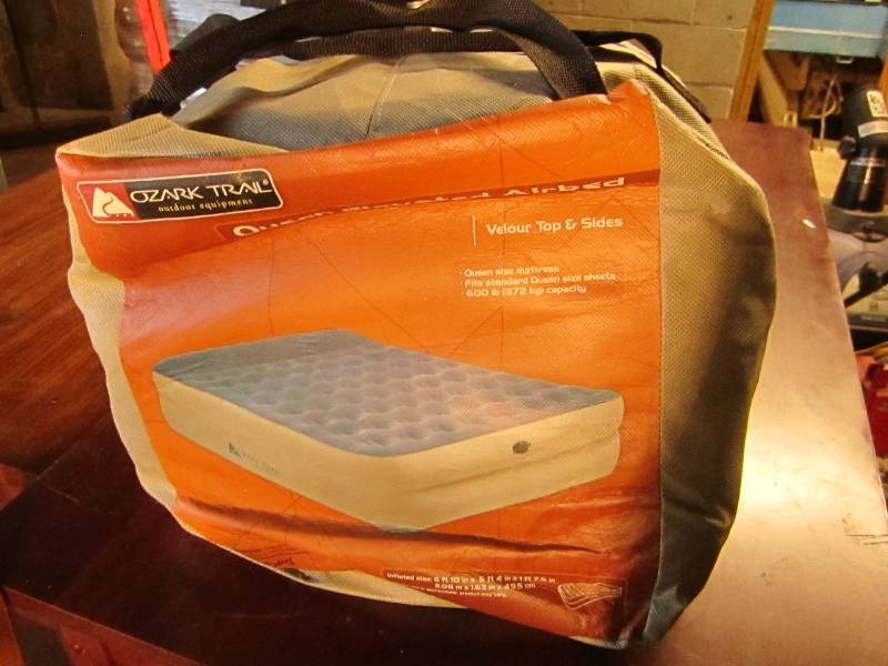 Ozark Trail queen airbed...