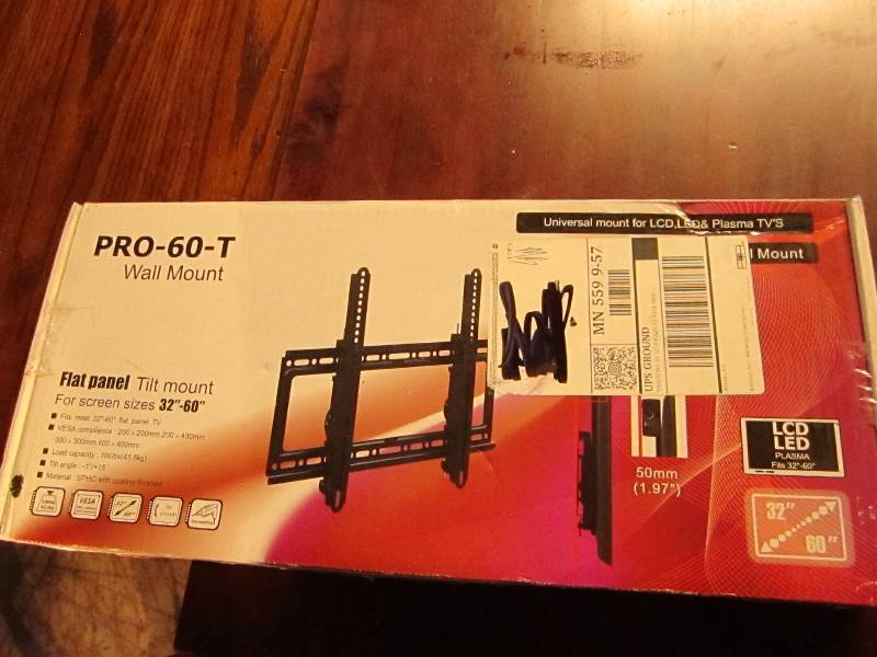 Pro 60 T wall mount for TV...