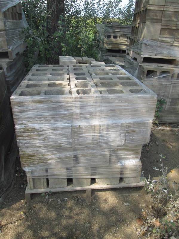 Pallet of Cinder Blocks
