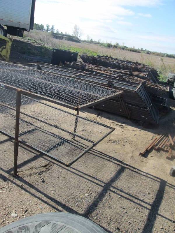 10 Units of Metal Wire Shelving