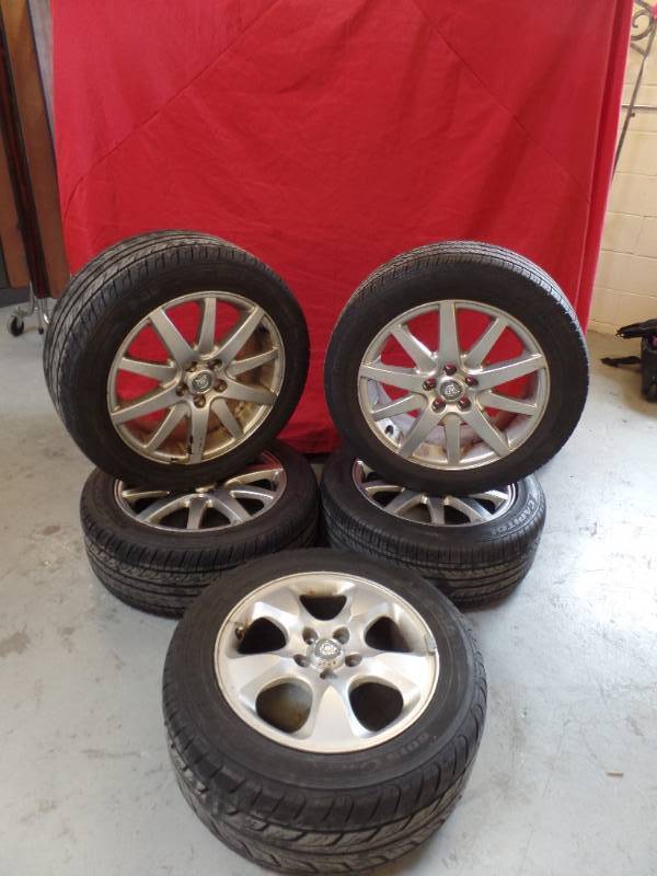 Jaguar Rims and Rubber