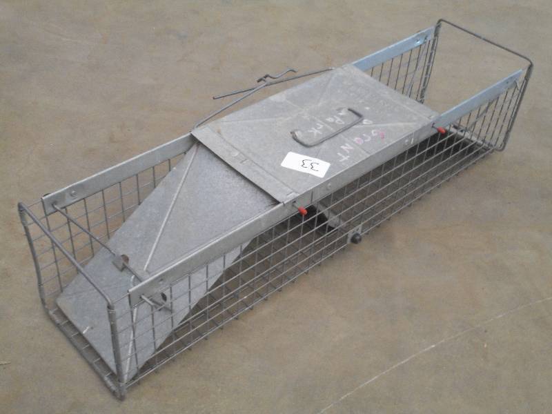 lot 33 image: Havahart Double Sided Live Trap ...