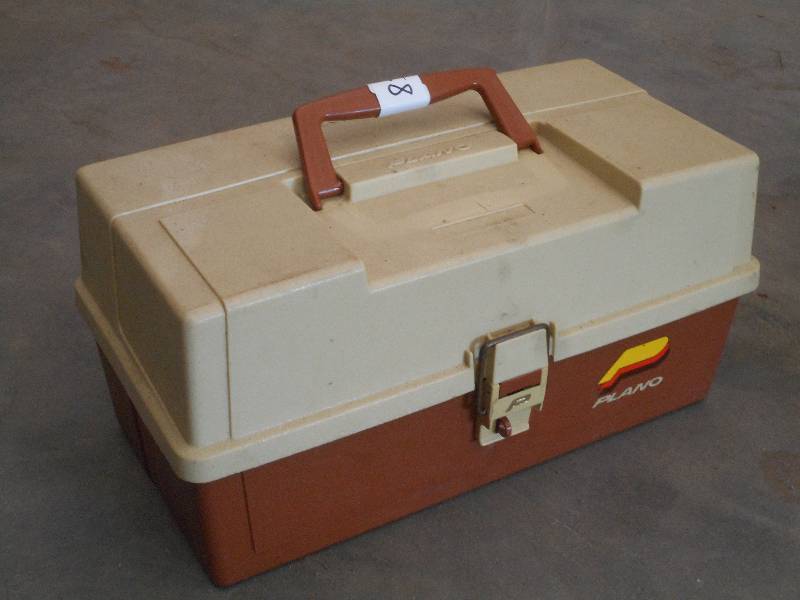 lot 58 image: Plano Plastic Tackle Box ...