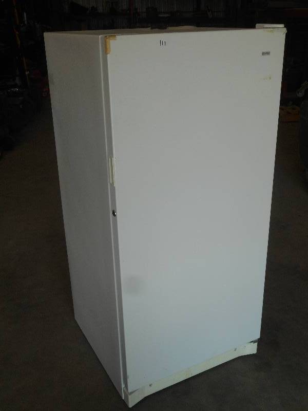 lot 111 image: Kenmore 253-9284215 Upright Freezer...
