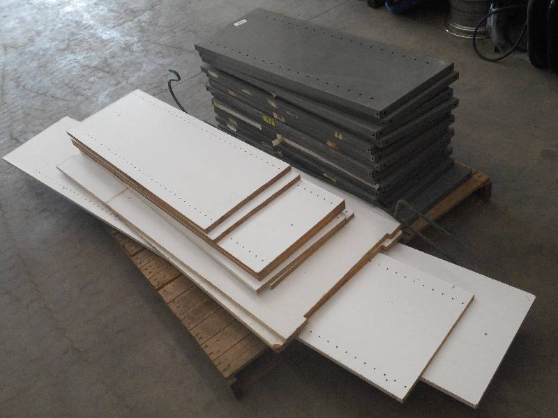 lot 120 image: Pallet Of (2) Shelving Units, (1) W...