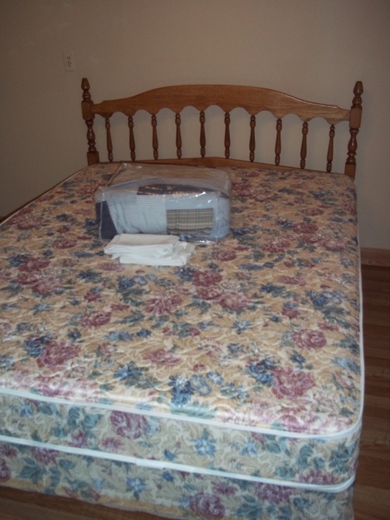 Ralph Lauren King Bed Frame with Comforter