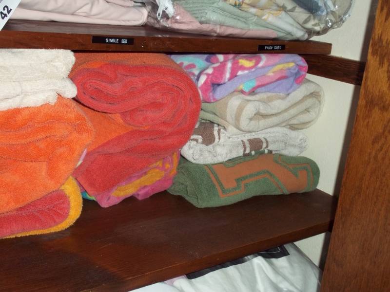 Shelf of Towels