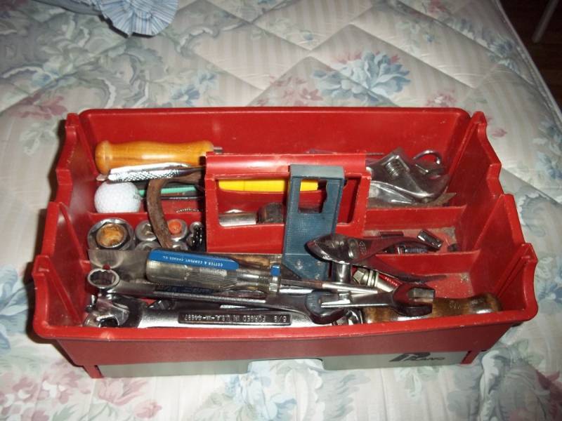 Tray of Assorted Tools