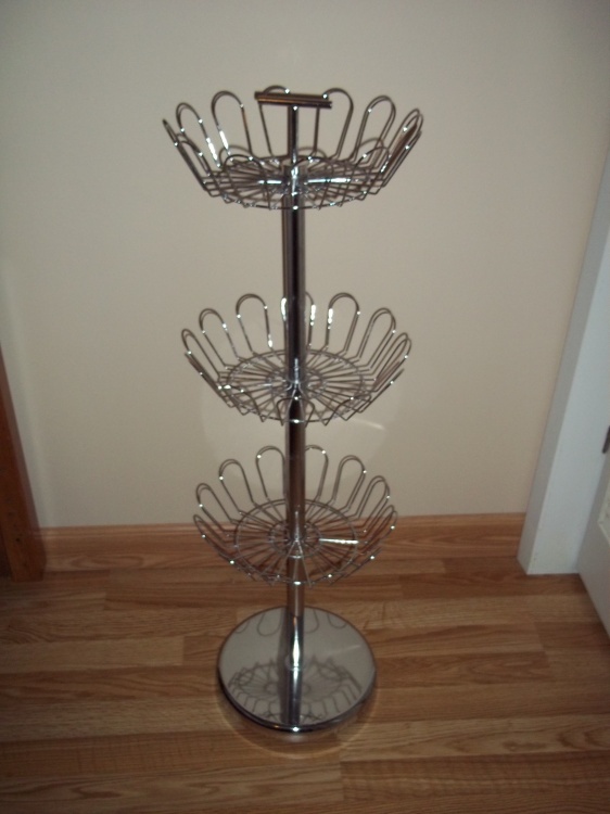 3 Tier Rotating Shoe Stand
