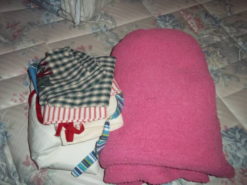 Pink Blanket with Bedding