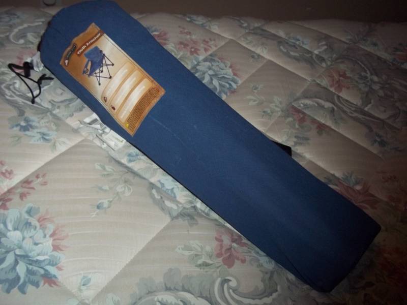 Blue Youth Canvas Armchair