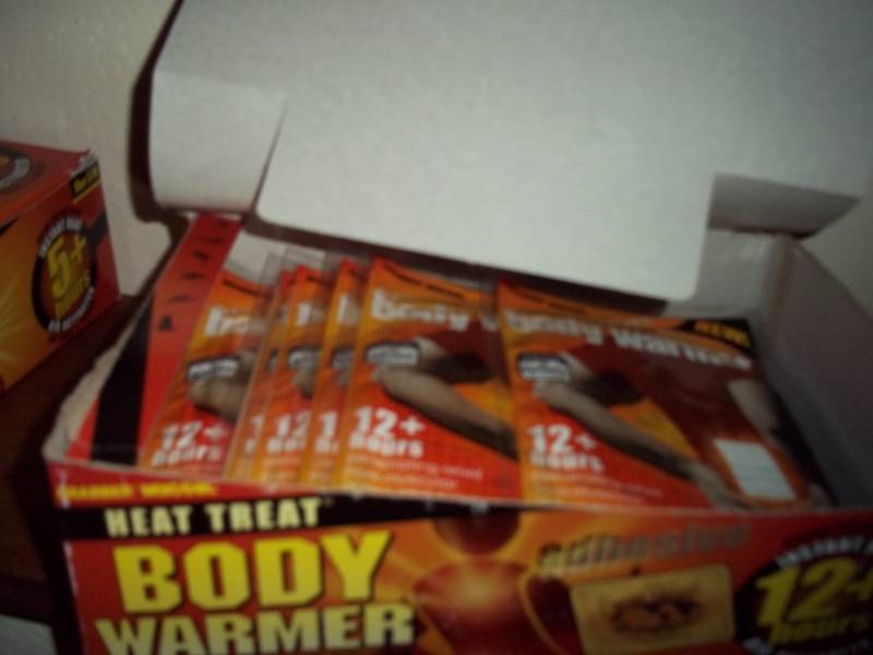 Lot of Heat Treat Body Warmers