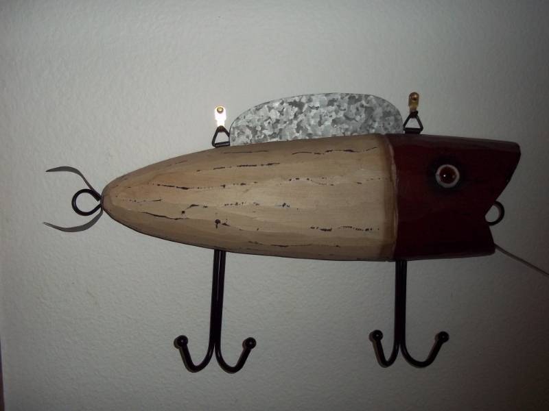 Fishing Lure Coat rack