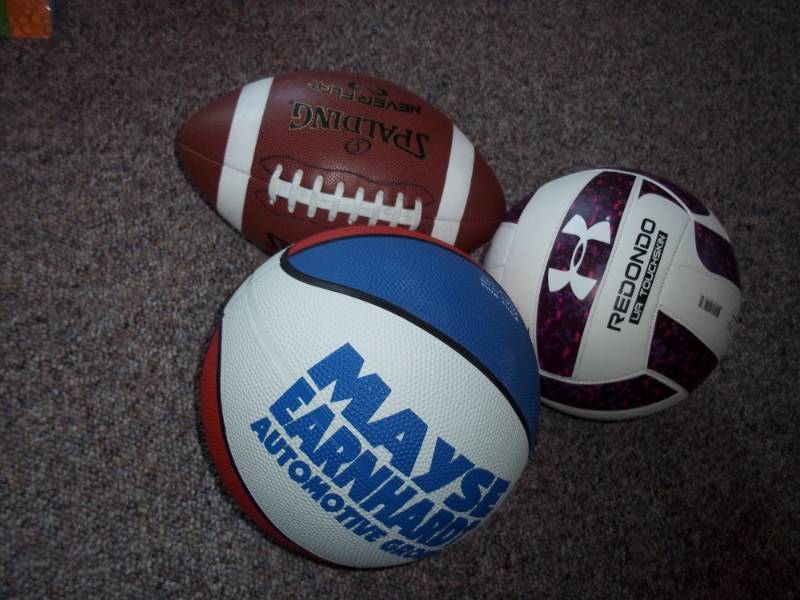Basket ball, foot ball, Soccer ball