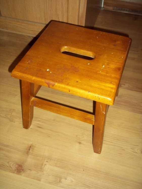 Wood Stool