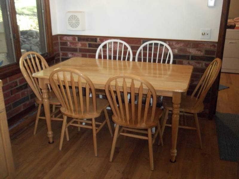 Table with 6 Chairs
