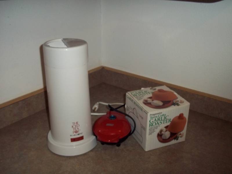 Garlic roaster, mini waffle maker