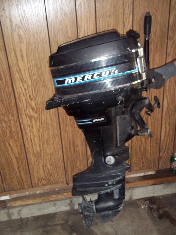 20 HP Mercury Motor
