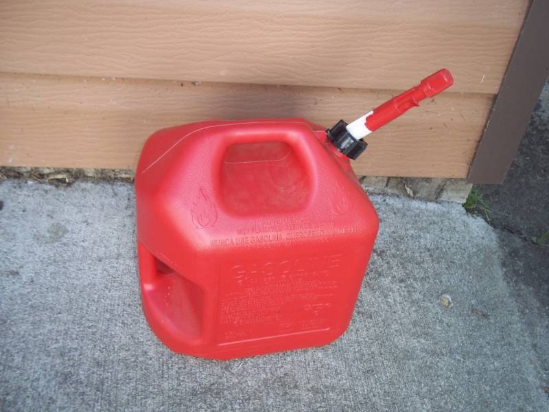 5 Gallon Gas Can Plastic