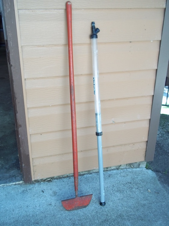 Edger and pole painter