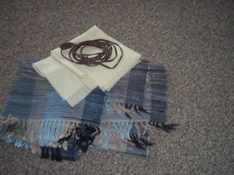 Rugs with pad and extension cord