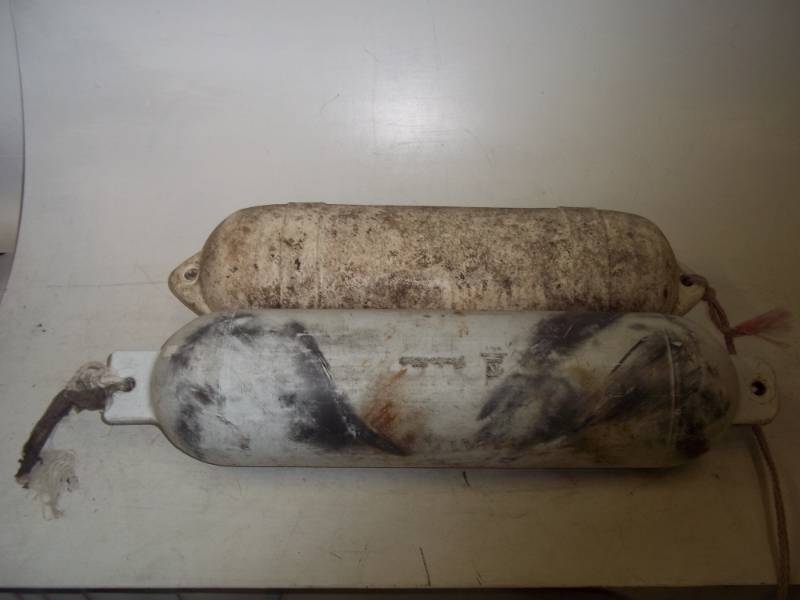 lot 27 image: Pair of Boat Bumpers