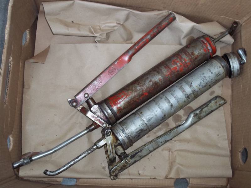 lot 168 image: Pair of Grease Guns