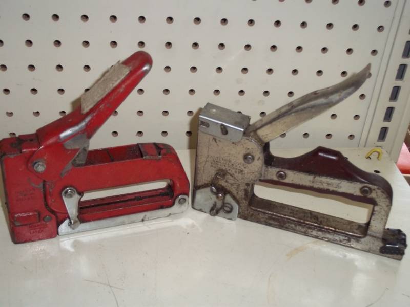 lot 169 image: Pair of Vintage staplers