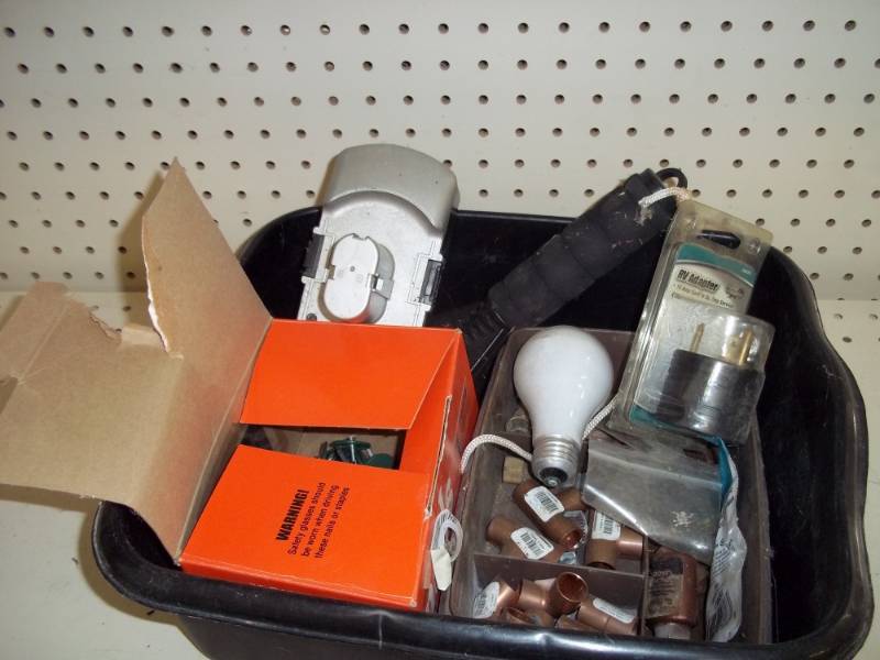 lot 226 image: Copper Fittings, Nails, etc