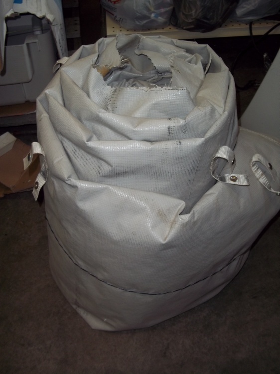 lot 234 image: Tarp good for wood pile cover