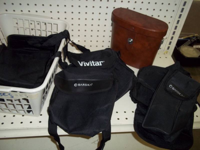 lot 235 image: Binocular cases