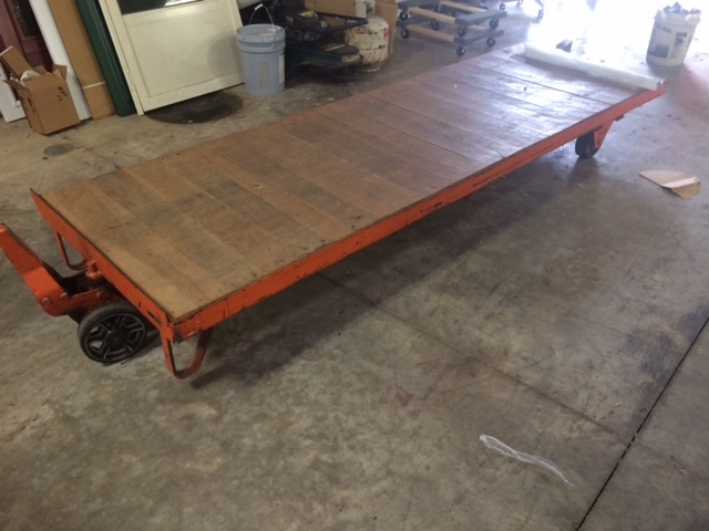 Nutting Material Handling Cart  Heavy Duty  10 Long x 38 Wide