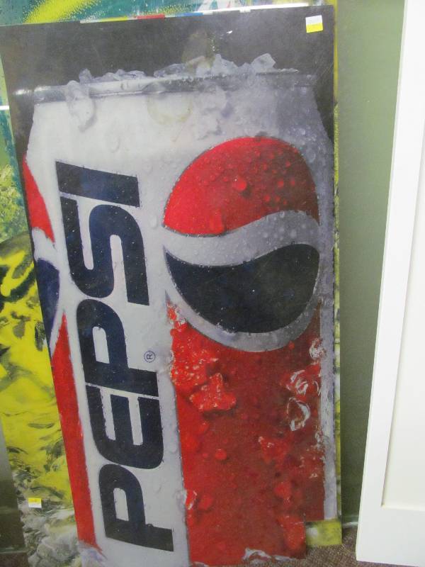 lot 64 image: Pepsi Sign