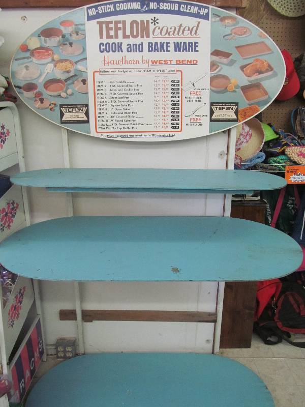 lot 87 image: Teflon Display Shelf