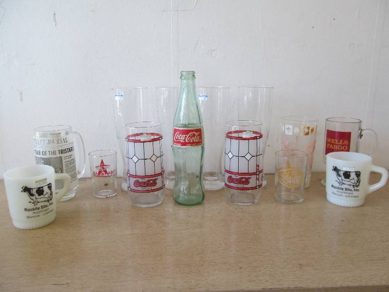 lot 107 image: Coca Cola Glasses