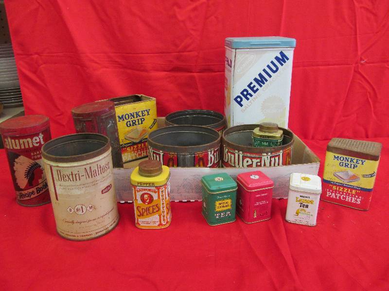 lot 172 image: Vintage Tins