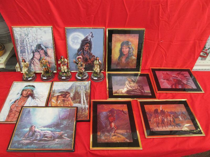 lot 176 image: Native American Dcor