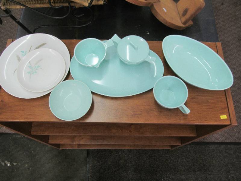 lot 234 image: Melmac Dishes