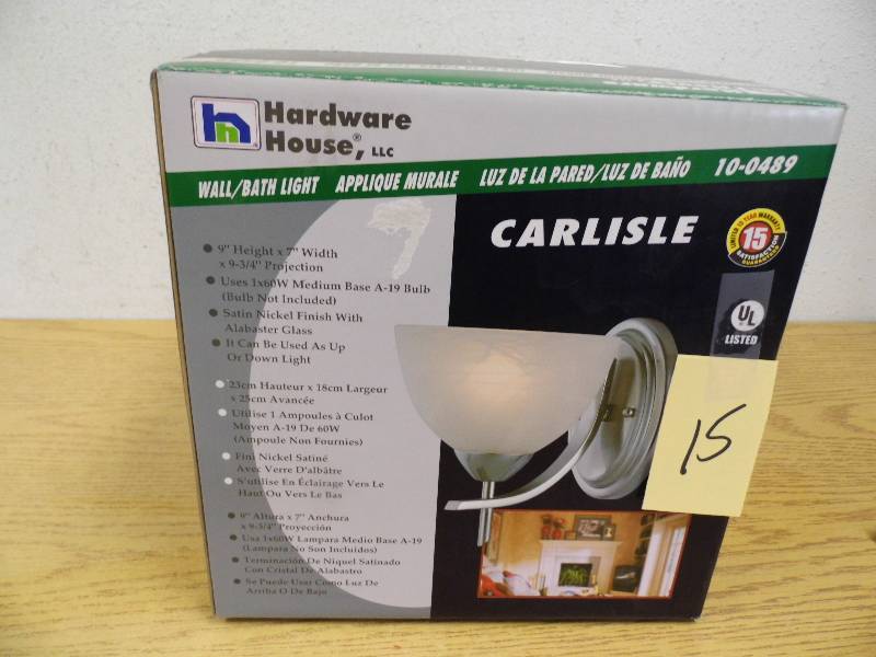 Carlisle WallBath Light