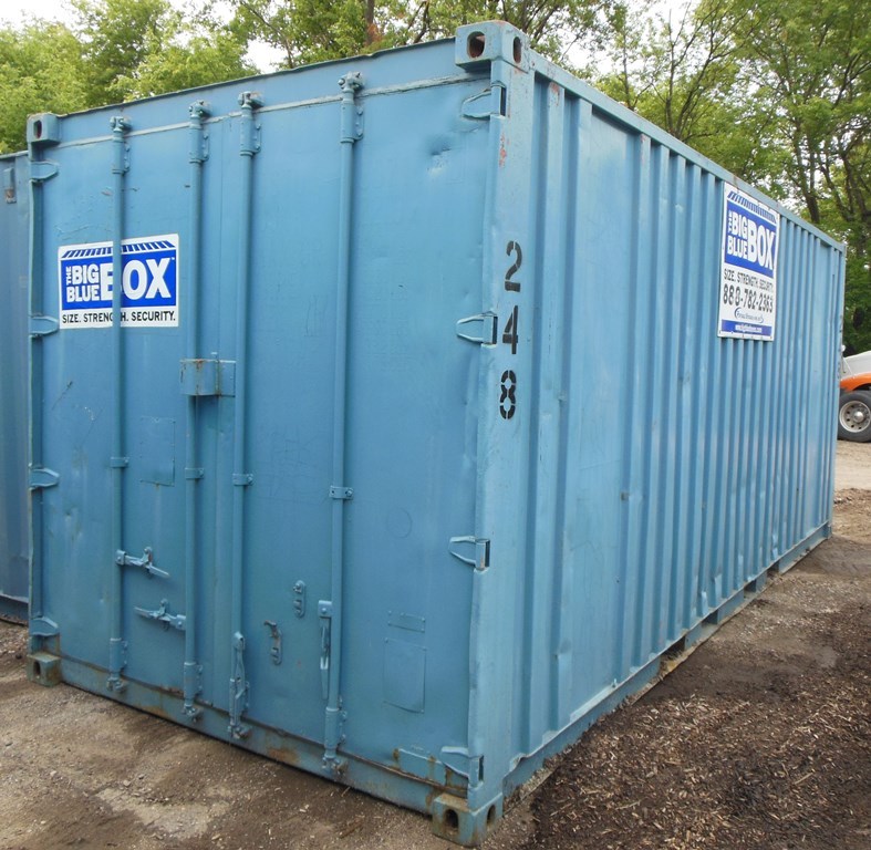 lot 2-248 image: 20 (approx) Steel Shipping Container  Storage Box  Sea Container
