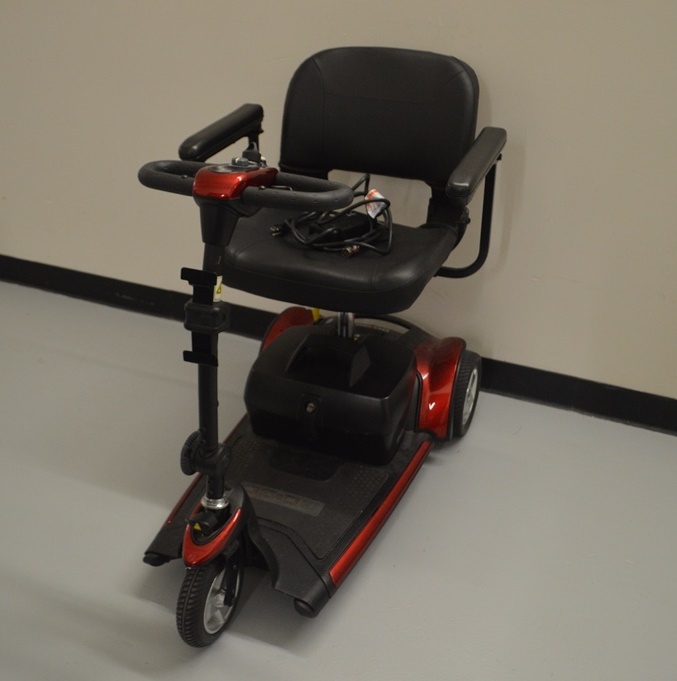 Red Go-Go Elite scooter