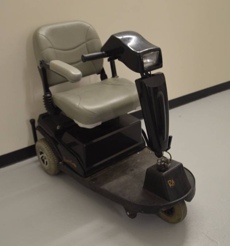 Gray Electric Scooter