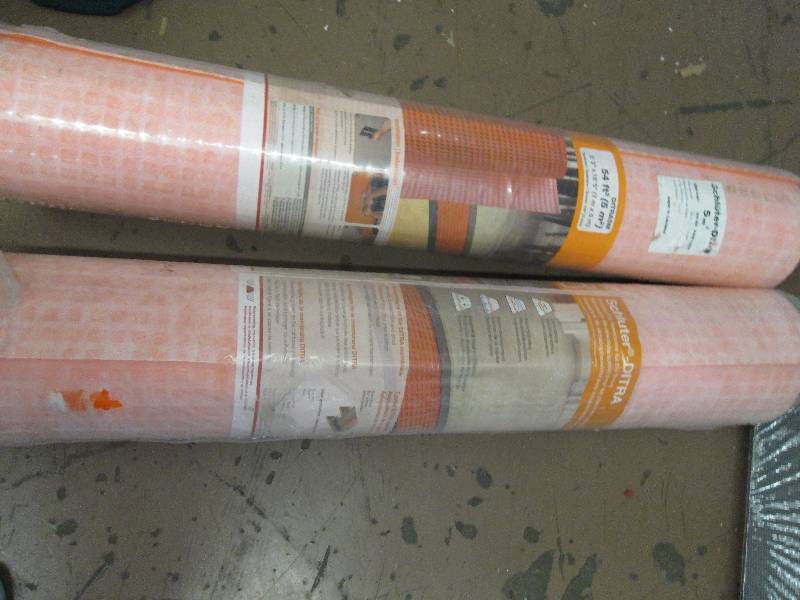 lot 34 image: Ditra 54 sq. ft. 3 ft. 3 in. x 16 f...