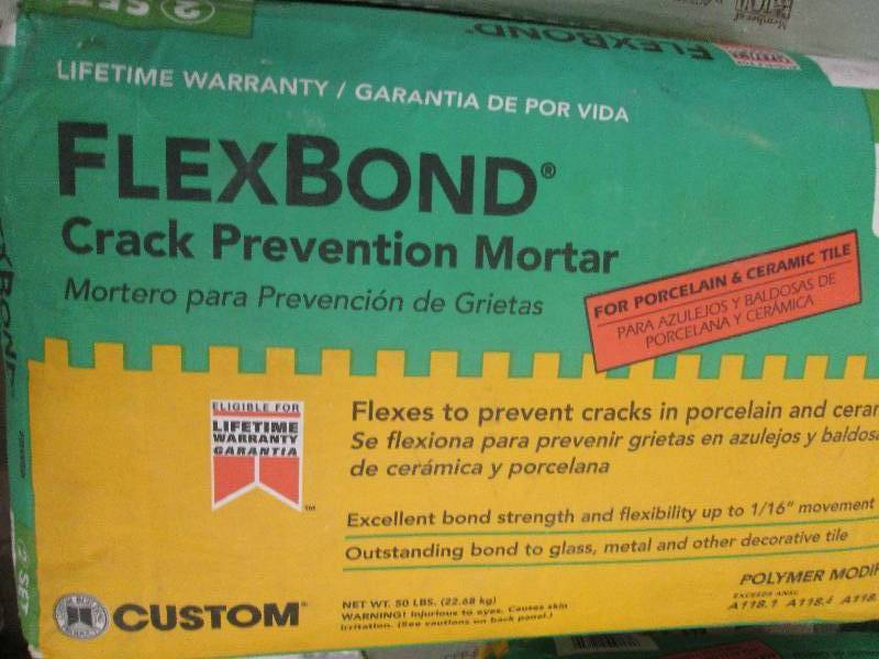 lot 42 image: Lot of 2 flexBond crack prevention ...