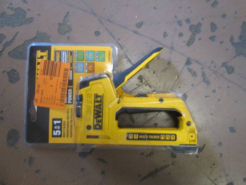 lot 55 image: 5 in 1 DeWalt multi tacker ...