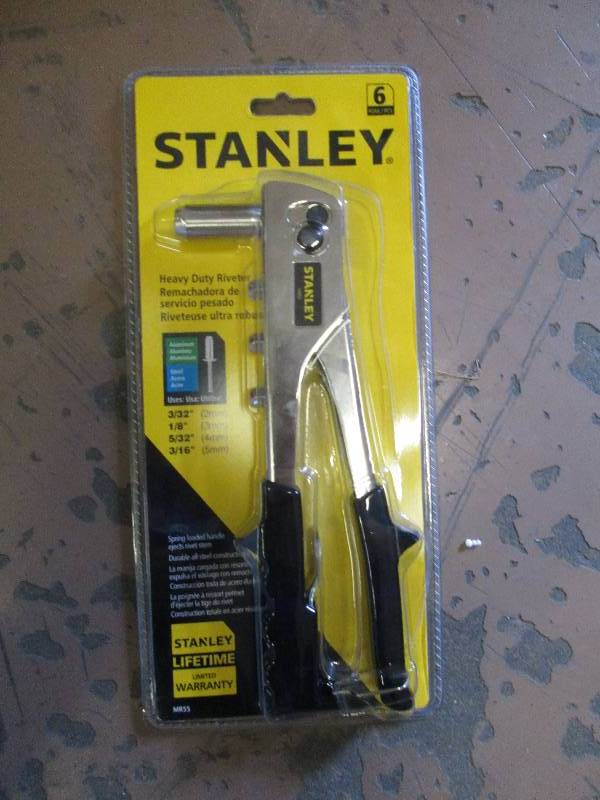 lot 58 image: Stanley heavy duty riveter ...