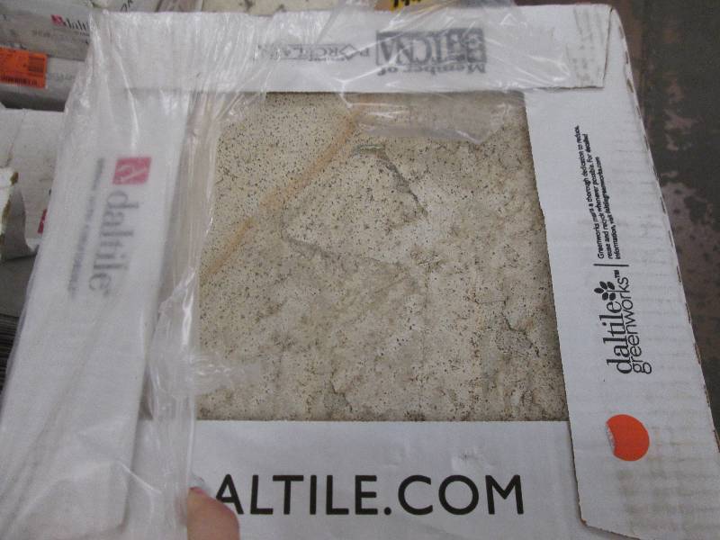 lot 83 image: Lot of 7 sandy beach floor tile, co...